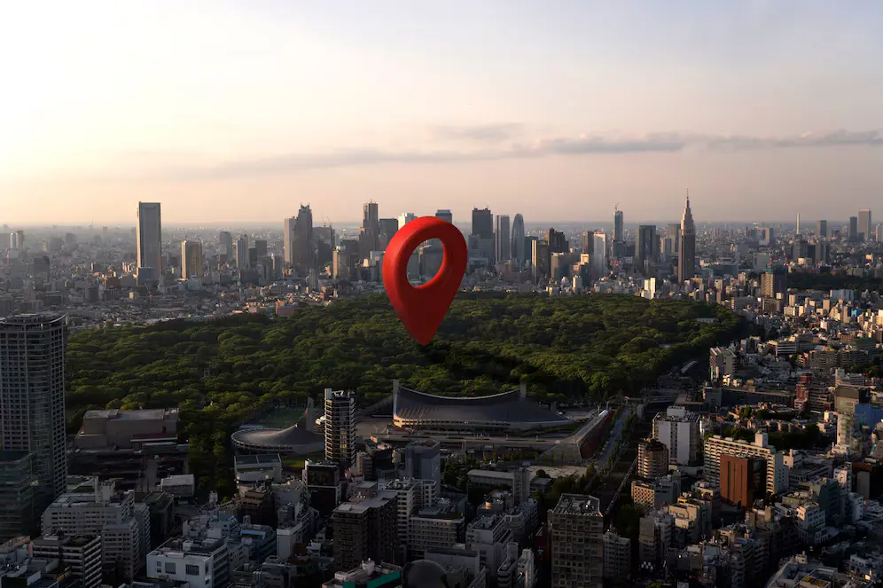 Location targeting for Facebook ad campaigns