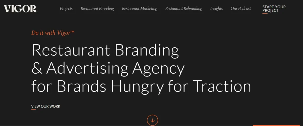 digital marketing agencies for restaurants #8 Vigor